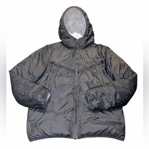 Nike sportswear mens L black puffer jacket